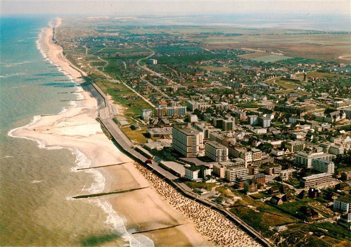 Westerland Sylt Fliegeraufnahme