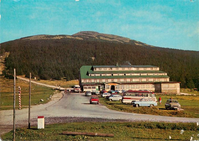 Riesengebirge Krkonose Karkonosze Zotavovna ROH Spindlerovka pod Malym Sisakem