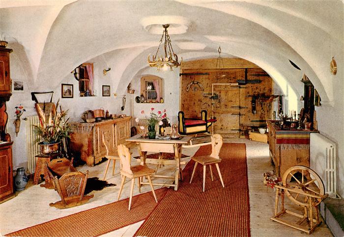 Engadin GR Engadiner Haus Im Hausgang