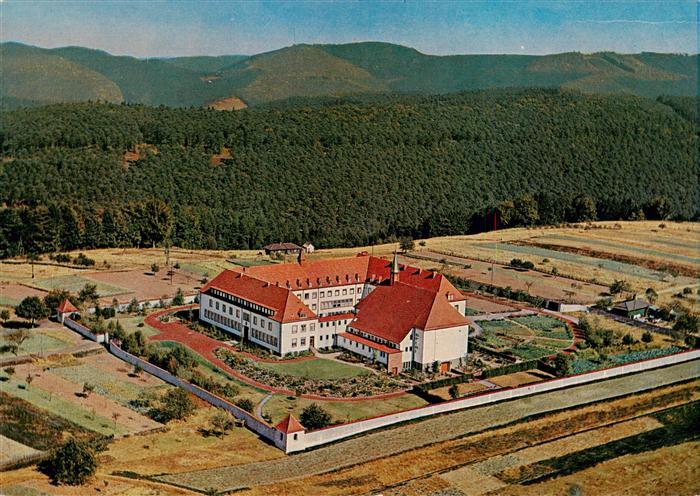Esthal Provinzmutterhaus Kloster St Maria Fliegeraufnahme
