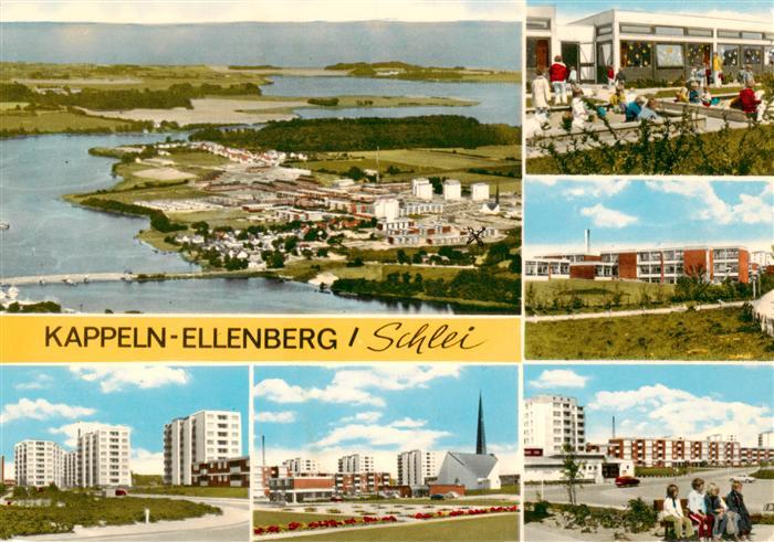Ellenberg Schlei Fliegeraufnahme Teilansichten Hochhaeuser