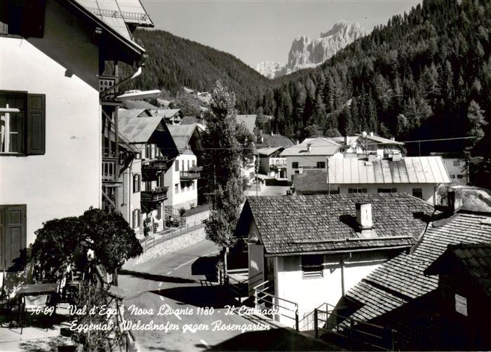 Welschnofen Suedtirol IT mit Rosengarten