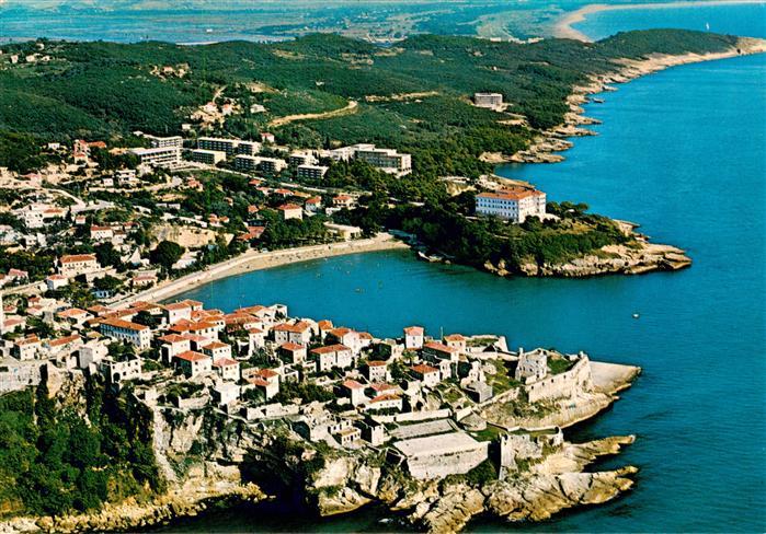 Ulcinj Montenegro Fliegeraufnahme