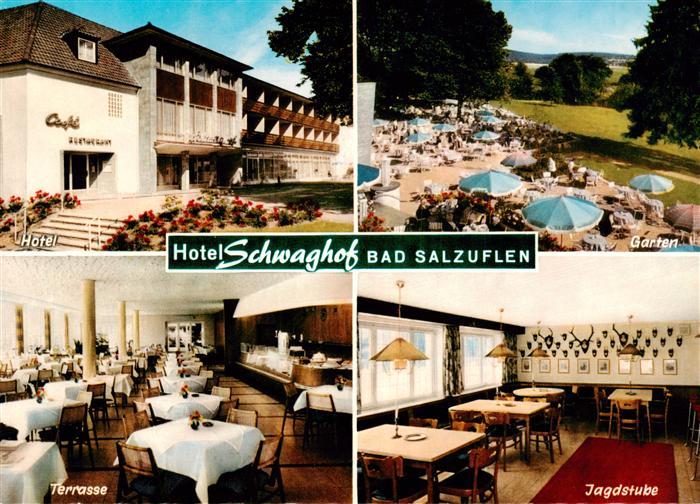 Bad Salzuflen Hotel Schwaghof Garten Terrasse Jagdstube