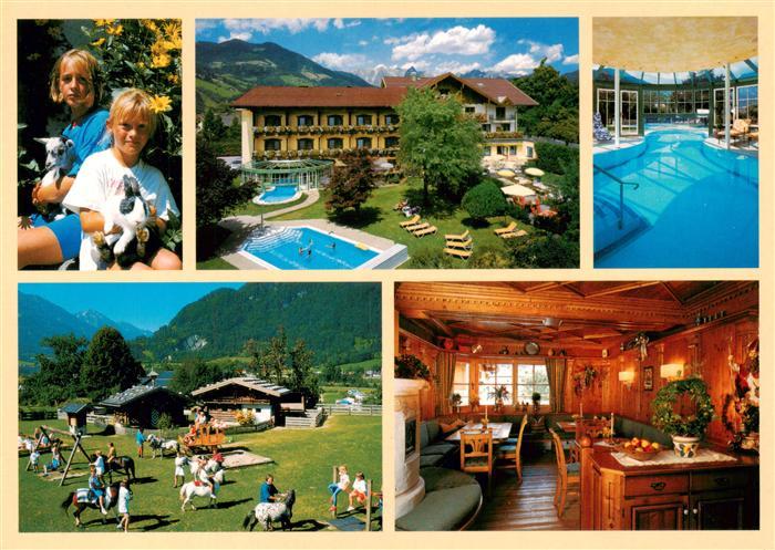 St Johann Pongau Hotel Lerch Hallenbad Spielplatz Gastraum Kuscheltiere