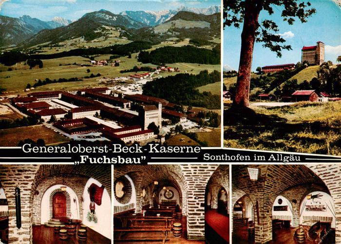 Sonthofen  Oberallgaeu Generaloberst Beck Kaserne Fuchsbau Gastraeume