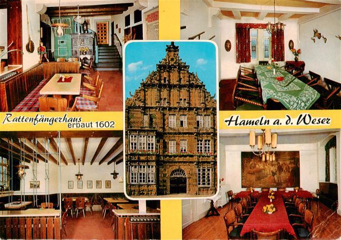 Hameln Weser Rattenfaengerhaus Gastraeume