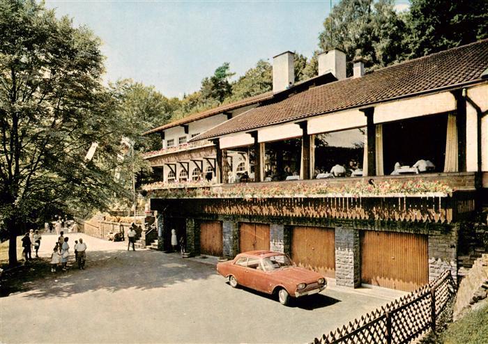 Altenberg Rheinland Terrassen Waldrestaurant Deutscher Maerchenwald