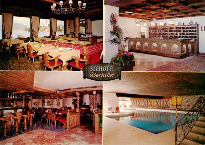 Rottach-Egern Tegernsee Seehotel ueberfahrt Restaurant Rezeption Egerer Bucht Ha