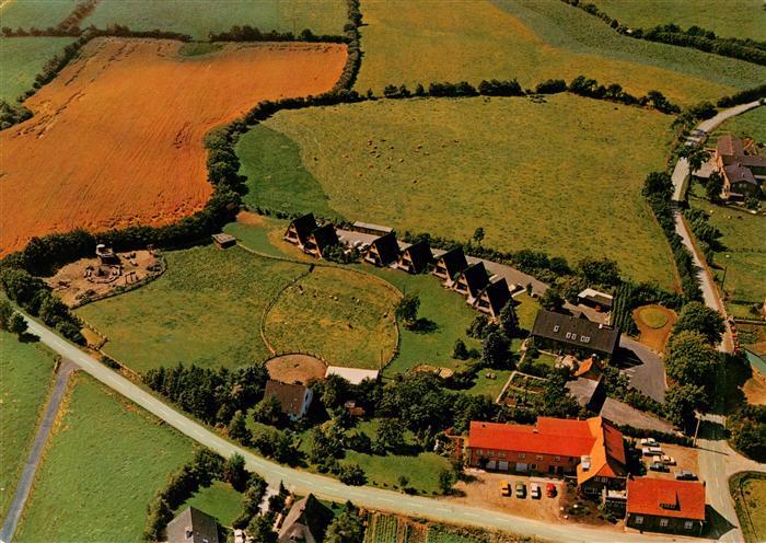 Hassmoor Ferienplatz Immenholt Fliegeraufnahme Billers Gasthof