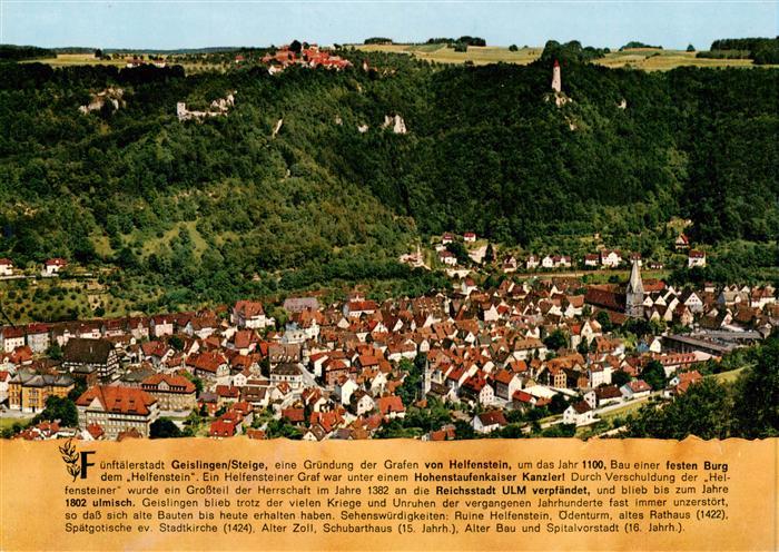 Geislingen  Steige Fliegeraufnahme