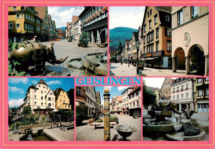 Geislingen  Steige Ortspartien Brunnen