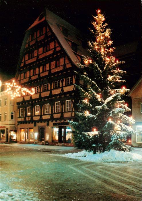 Geislingen  Steige Weihnachtliches Ortsmotiv