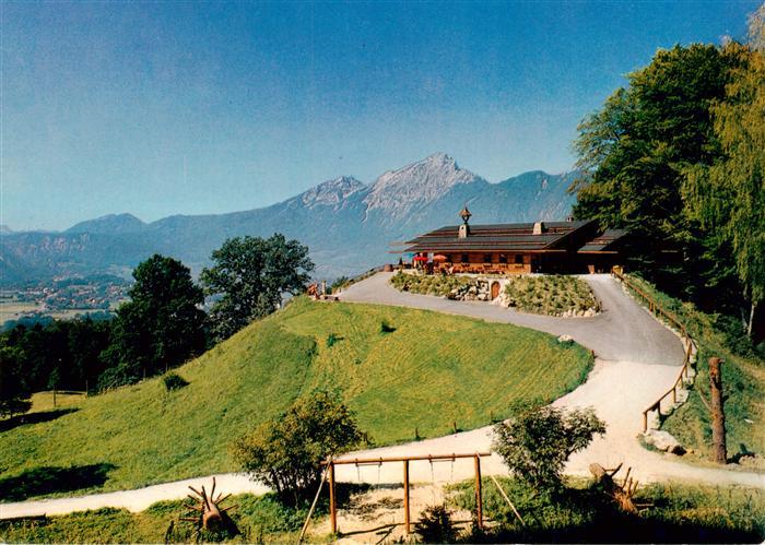 Grossgmain Restaurant Wolfschwang mit Hohen Staufen
