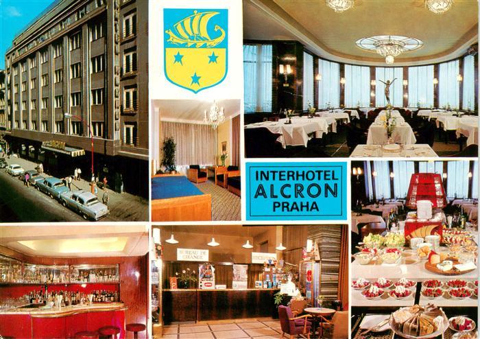 Praha Prahy Prague Interhotel Alcron Gastraeume Bar Zimmer