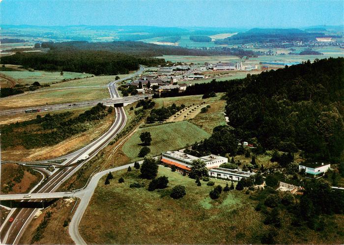 Montabaur Westerwald Hotel Montabaur Fliegeraufnahme