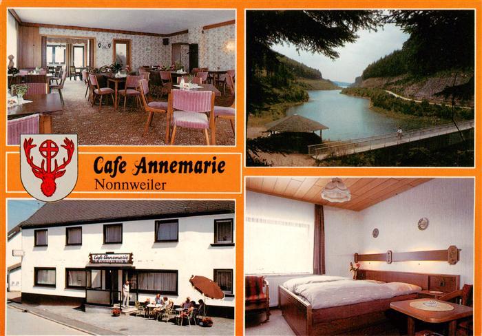 Nonnweiler-Primstal Saarland Cafe Annemarie Gaststube Zimmer Seepartie