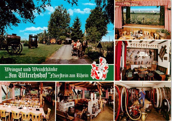 Nierstein Rhein Weingut und Weinschaenke Im Ullrichshof Gastraeume Weinkeller