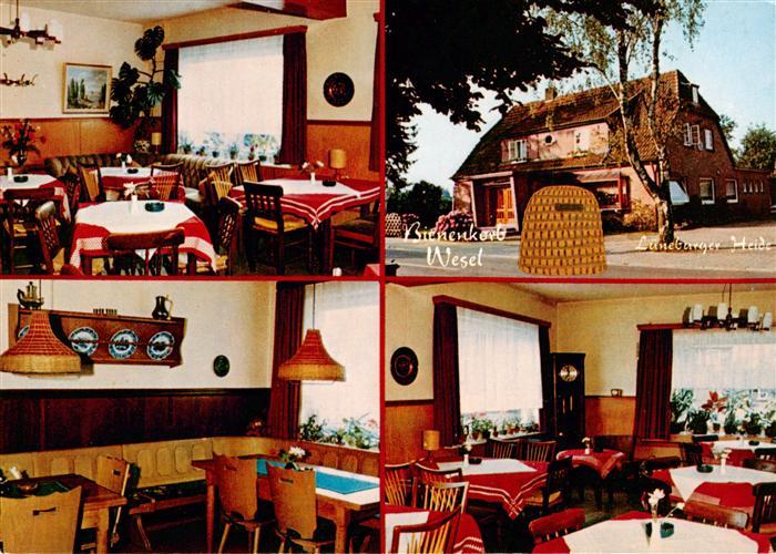 Wesel Nordheide Gast und Pensionshaus Bienenkorb Gastraeume