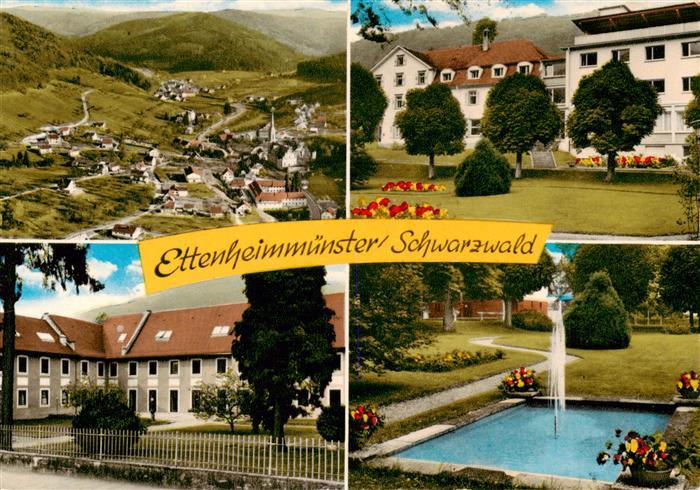 Ettenheimmuenster Panorama Kuranlagen Brunnen