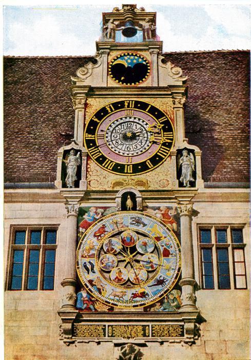 Heilbronn Neckar Astronomische Rathausuhr