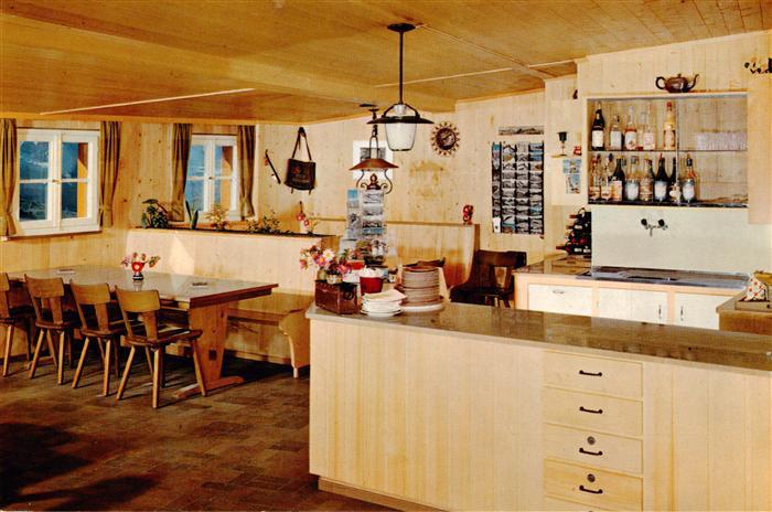 Faulhorn 2683m BE Bergrestaurant Faulhorn Gaststube