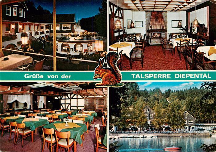 Leichlingen Rheinland Cafe Restaurant am See Talsperre Diepental Gastraeume