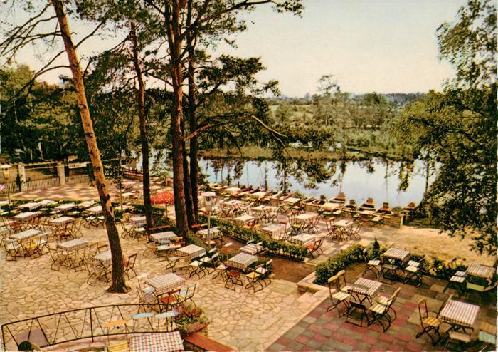 Gifhorn Kurhaus und Pavillon Am Heidesee Freiterrasse