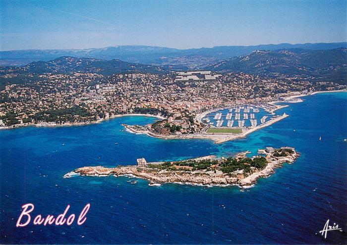 Bandol 83-sur-Mer Ile de Bendor Fliegeraufnahme