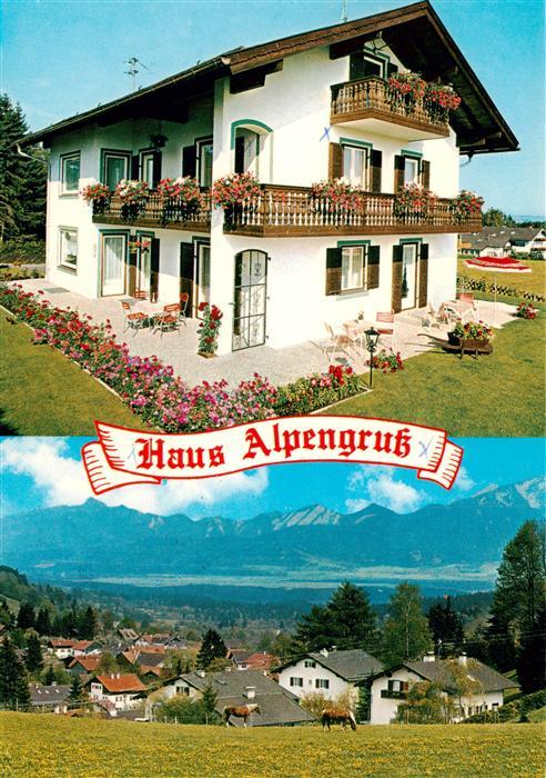 Bad Kohlgrub Haus Alpengruss Panorama