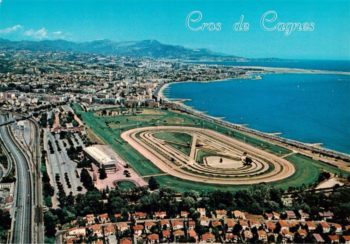Cros-de-Cagnes 06 Alpes-Maritimes Vue generale aerienne l’Hippodrome de la Cote