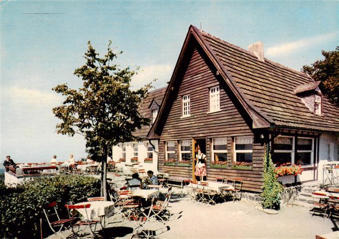 oelberg Koenigswinter Siebengbirge Berggasthaus Terrasse