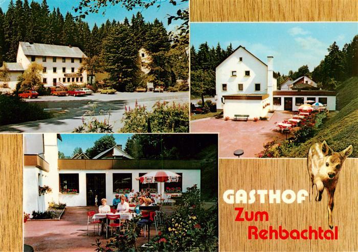 Grafengehaig Gasthof Zum Rehbachtal Gartenterrasse
