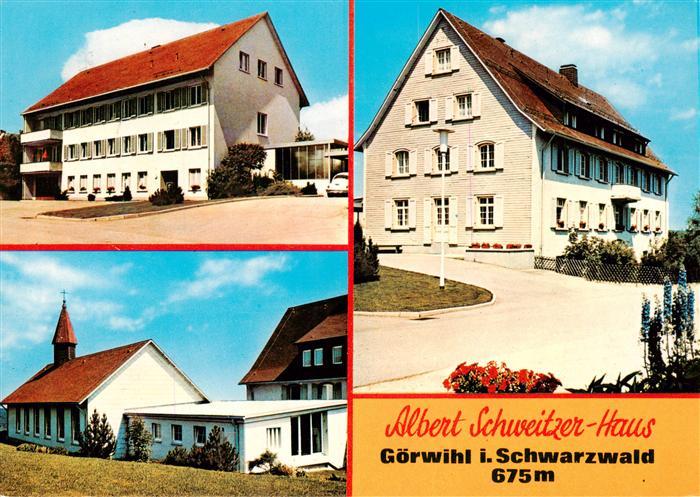 Goerwihl Albert Schweitzer Haus Kirche