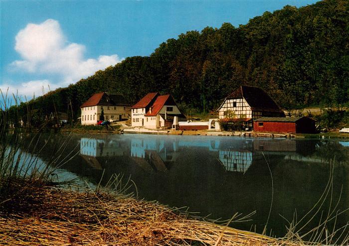 Hausen Lohr Main Gasthof Mainfaehre mit Gaestehaus