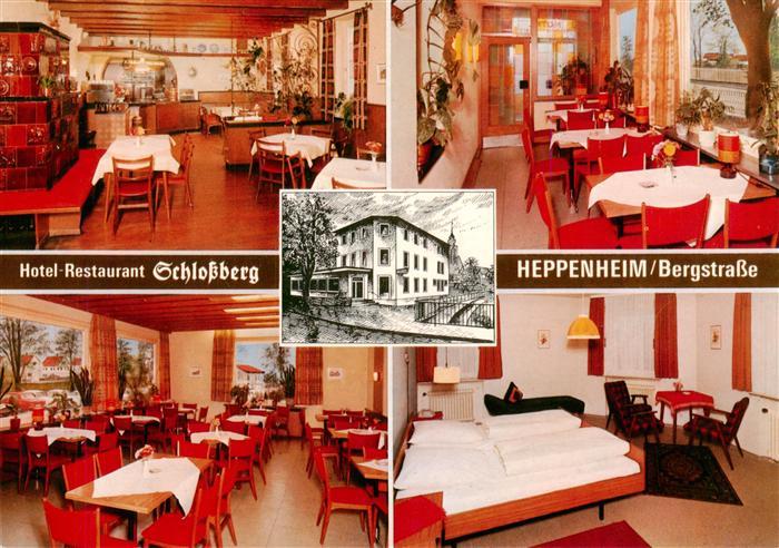 Heppenheim Bergstrasse Hotel Restaurant Schlossberg Gastraeume Zimmer