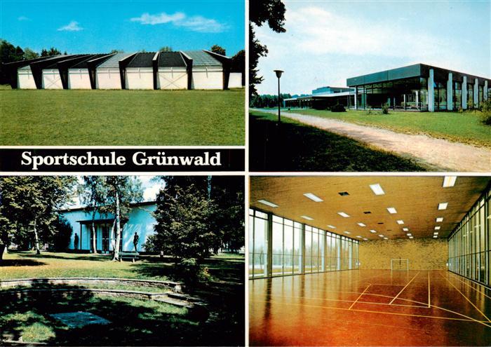 Gruenwald  Muenchen Sportschule Gruenwald Turnhalle Spielhalle Tennishalle