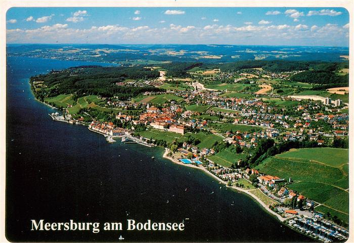 Meersburg Bodensee Fliegeraufnahme