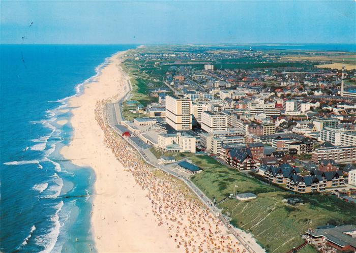 Westerland Sylt Fliegeraufnahme