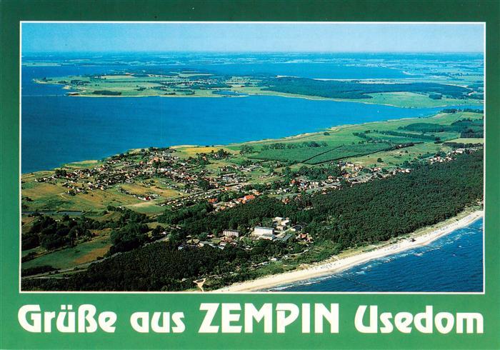 Zempin Ostseebad Fliegeraufnahme