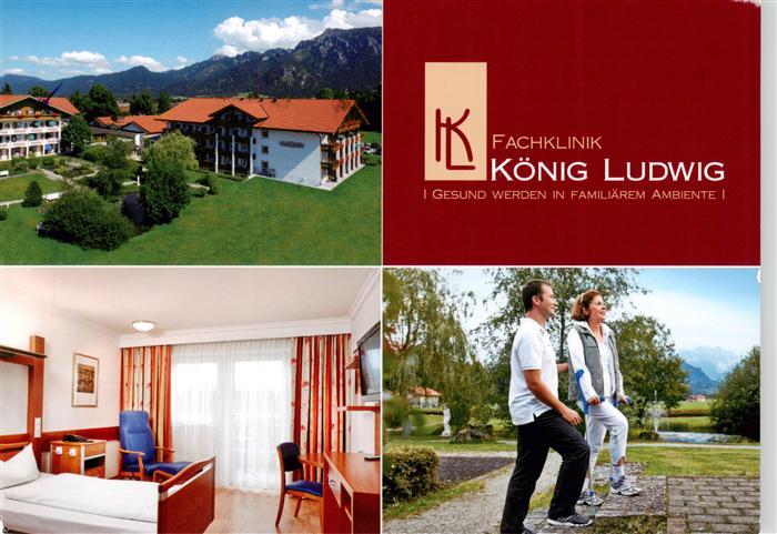 Schwangau Fachklinik Koenig Ludwig Zimmer Park