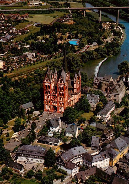 Limburg  Lahn Fliegeraufnahme mit Dom