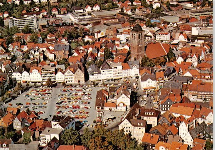 Bad Hersfeld Fliegeraufnahme mit Marktplatz