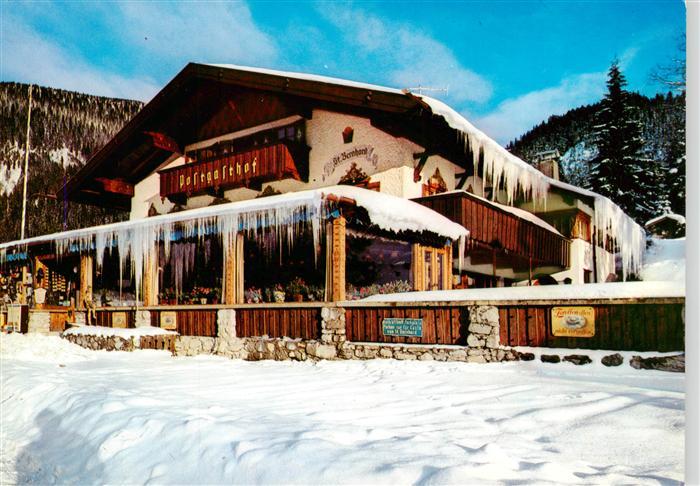 Spitzingsee Schliersee Postgasthof und See Cafe St Bernhard