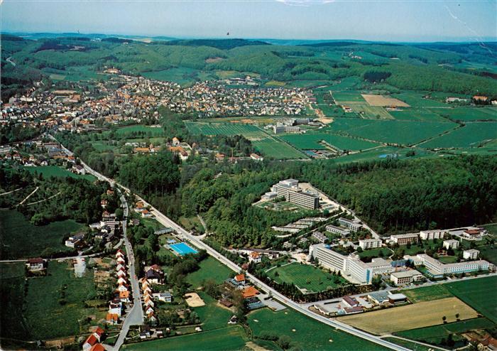 Bad Driburg Klinik Dreizehnlinden Fliegeraufnahme