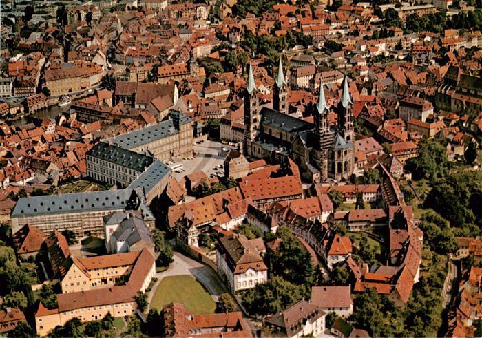 Bamberg Dom Fliegeraufnahme