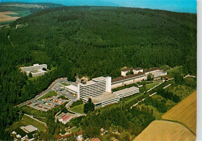 Hoexter Weser Weserbergland Klinik Fliegeraufnahme