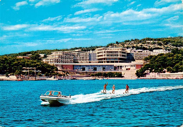Hvar Croatia Panorama Wasserskilaeufer