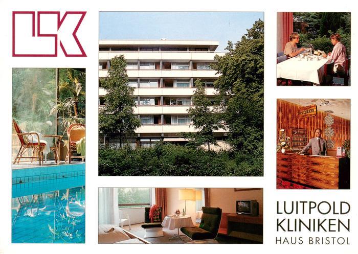 Bad Kissingen Luitpold Kliniken Haus Bristol Appartements Rezeption Hallenbad