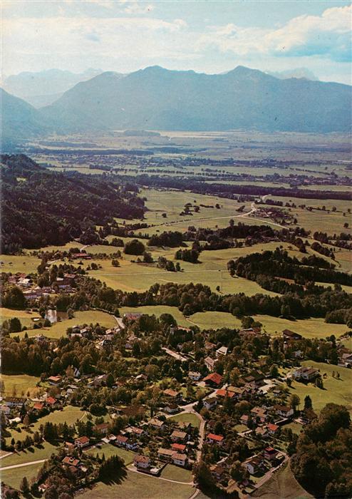 Bad Heilbrunn Fliegeraufnahme